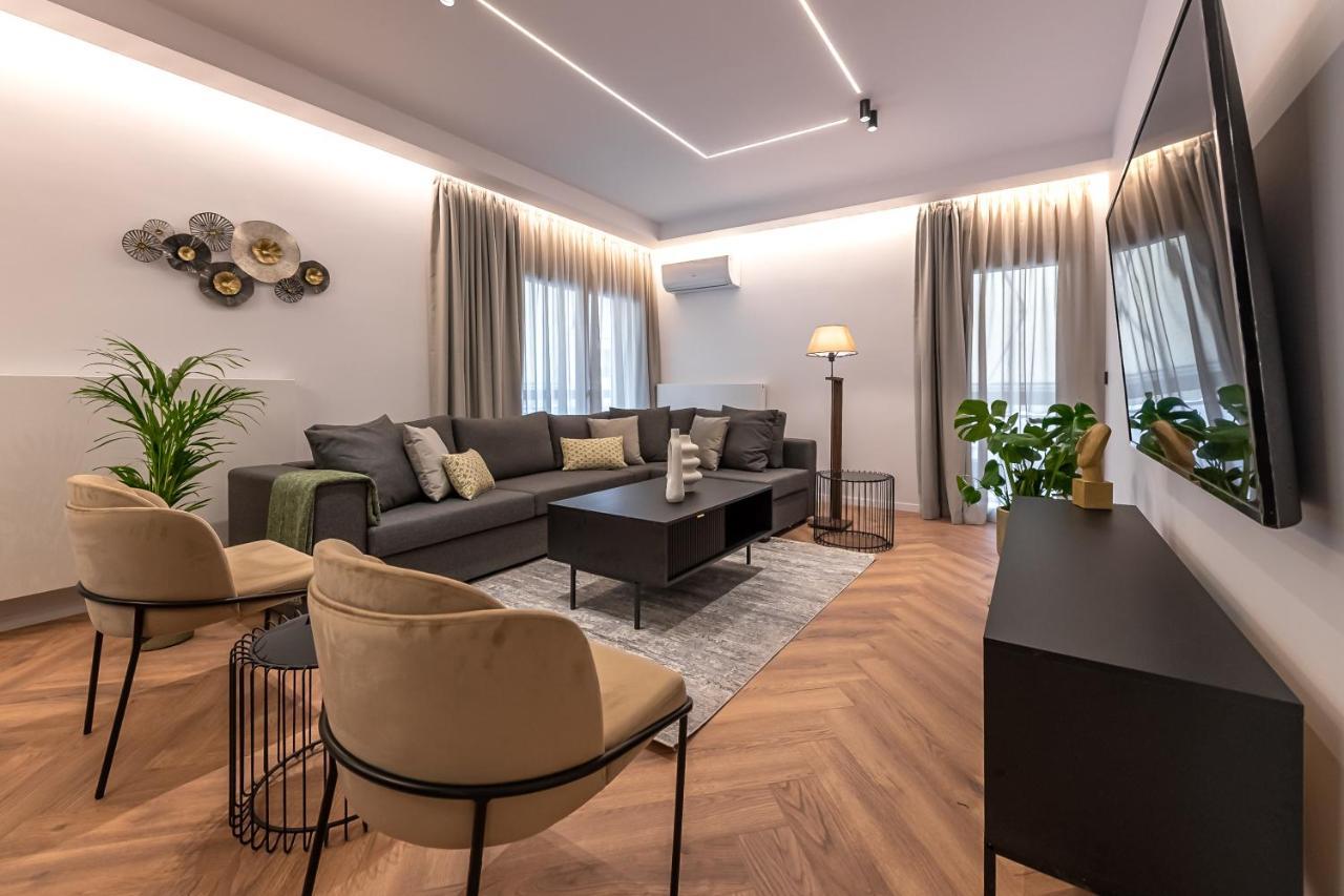 Phaedrus Living Luxury Penthouse Ploutarchou Daire Atina Dış mekan fotoğraf
