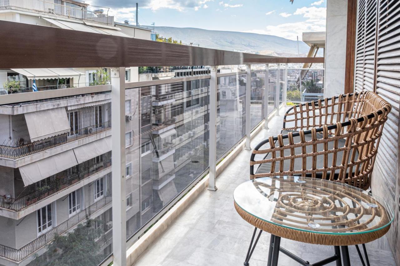Phaedrus Living Luxury Penthouse Ploutarchou Daire Atina Dış mekan fotoğraf