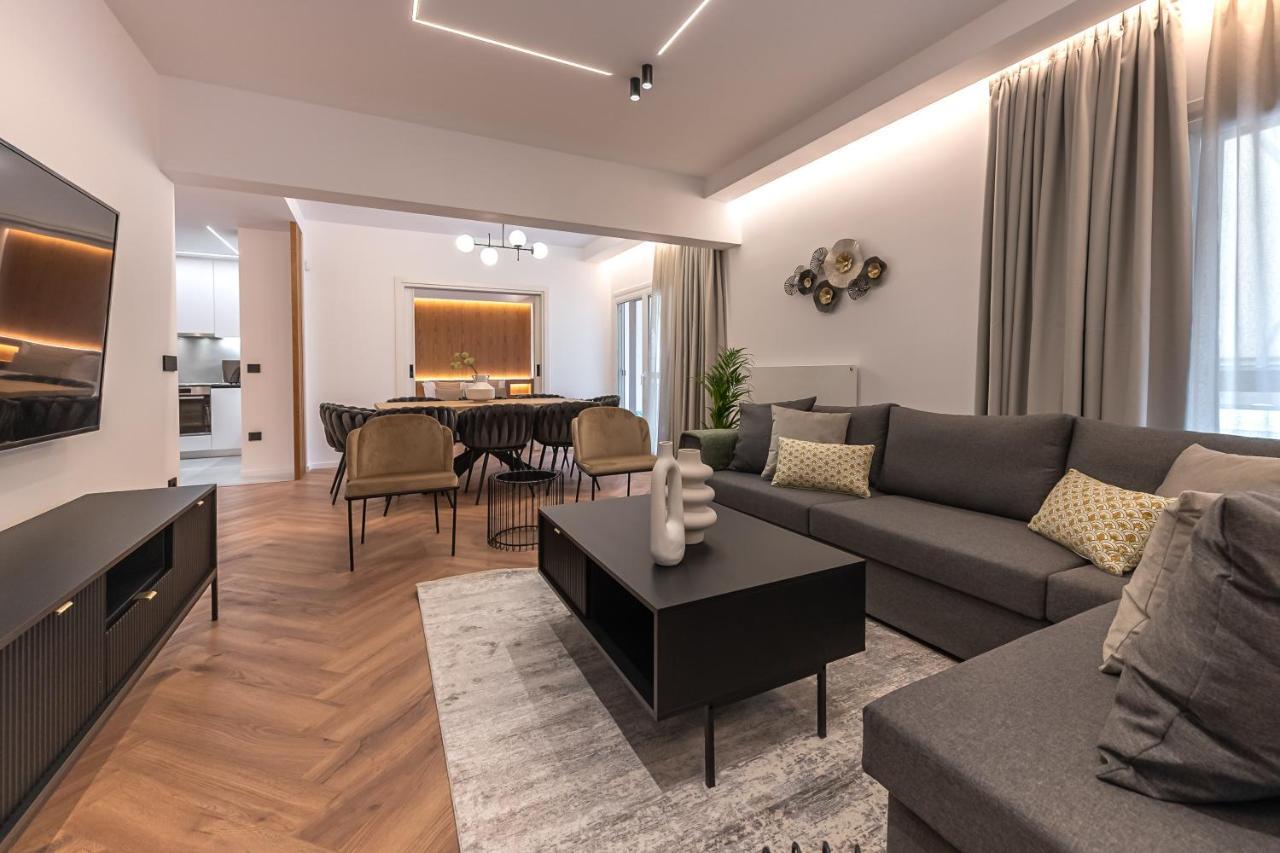 Phaedrus Living Luxury Penthouse Ploutarchou Daire Atina Dış mekan fotoğraf